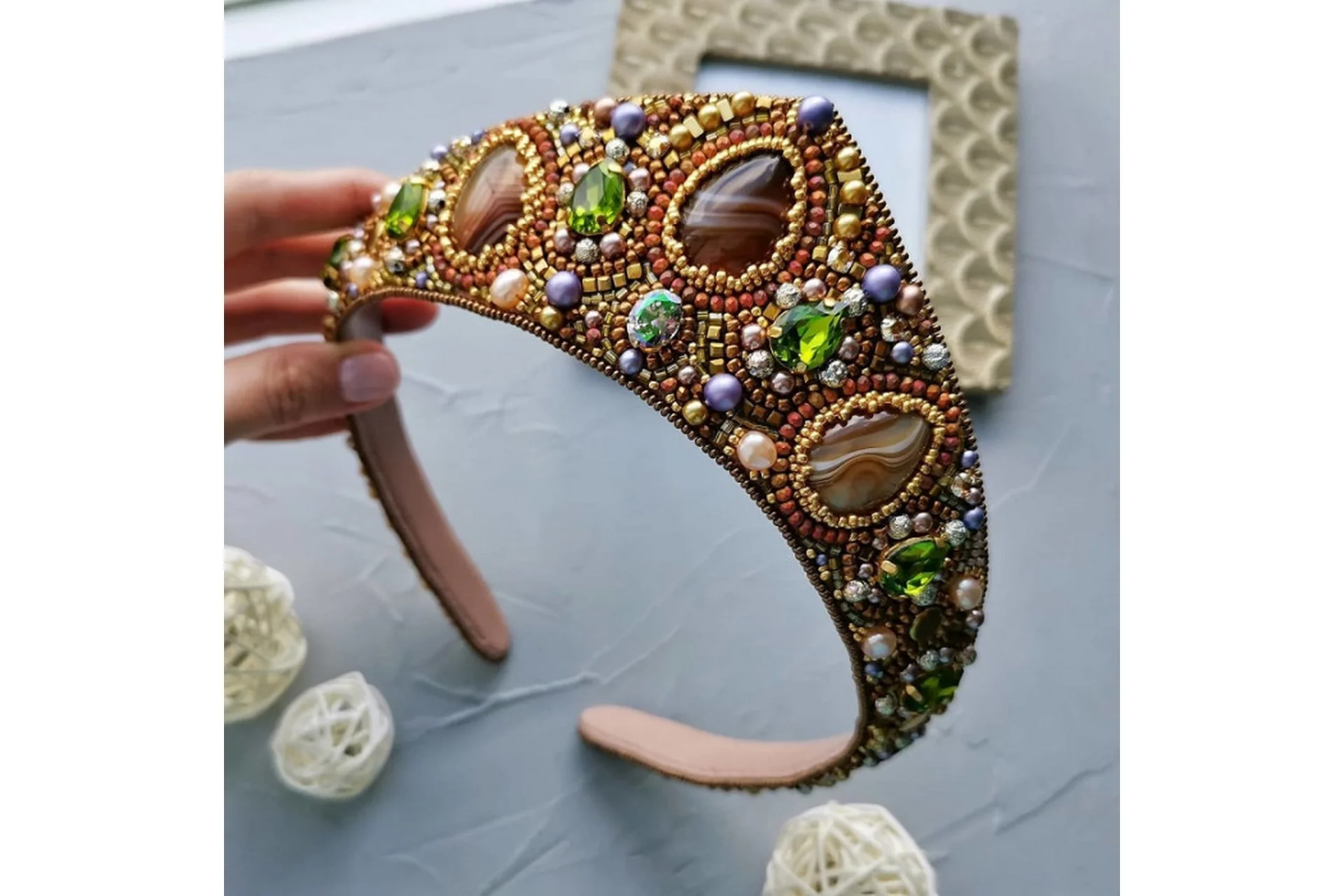 Кокошник. Повседневный и праздничный (Ангелина Пеях), фото 1 из 1.