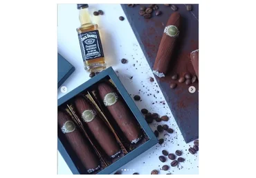 [Студия «Мусс»] Пирожное в виде сигары (Виктория Углева)