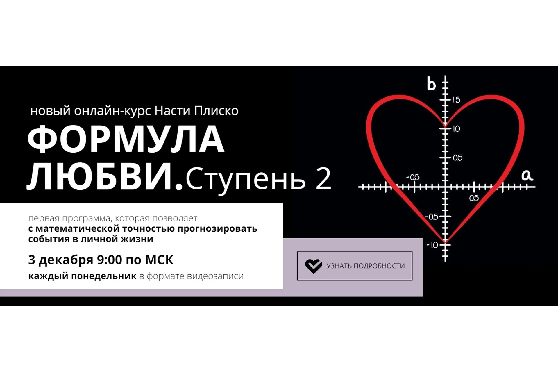 Формула любви. Ступень 2 (Настя Плиско), фото 1 из 1.