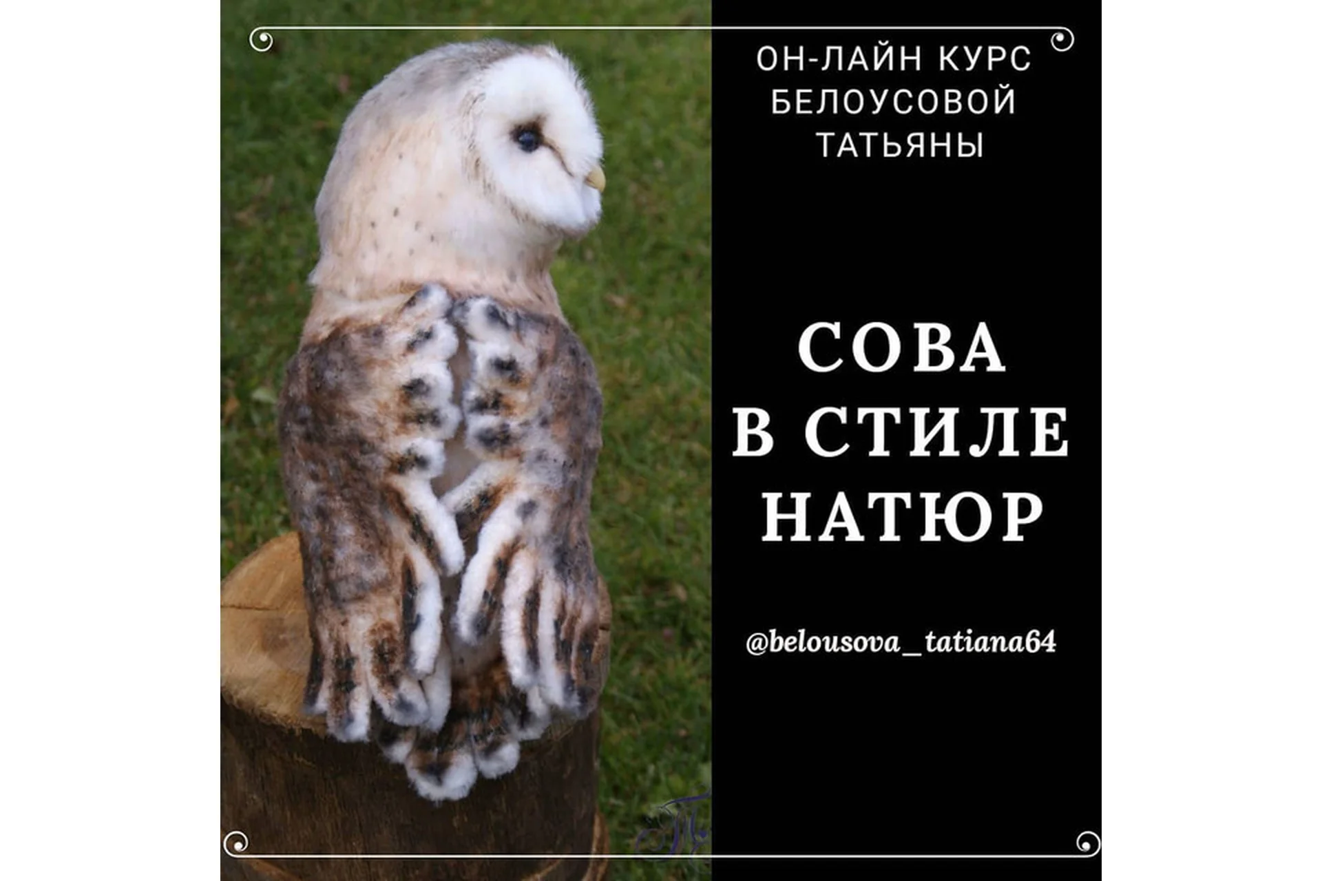 Сова в стиле натюр (Татьяна Белоусова), фото 1 из 1.