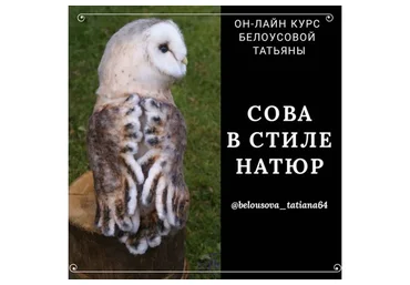 Сова в стиле натюр (Татьяна Белоусова)