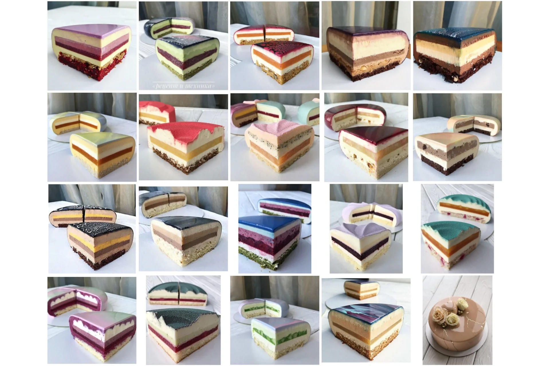 Муссовые рецептурные карты. Пакеты рецептурных карт. 20 карт (kasadelika), фото 1 из 1.