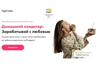 [angel cookie] Домашний кондитер: Зарабатывай с любовью (Алёна Чувагина)