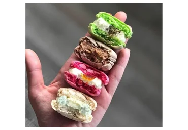 Крышки макарон на французской меренге с сушкой (vkus_macaron)