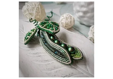 [peyakh-school] Брошь 3d. Королевский Горох (Ангелина Пеях)