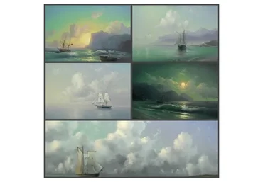 [Школа морского пейзажа] Небо над морем (Дмитрий Роза)