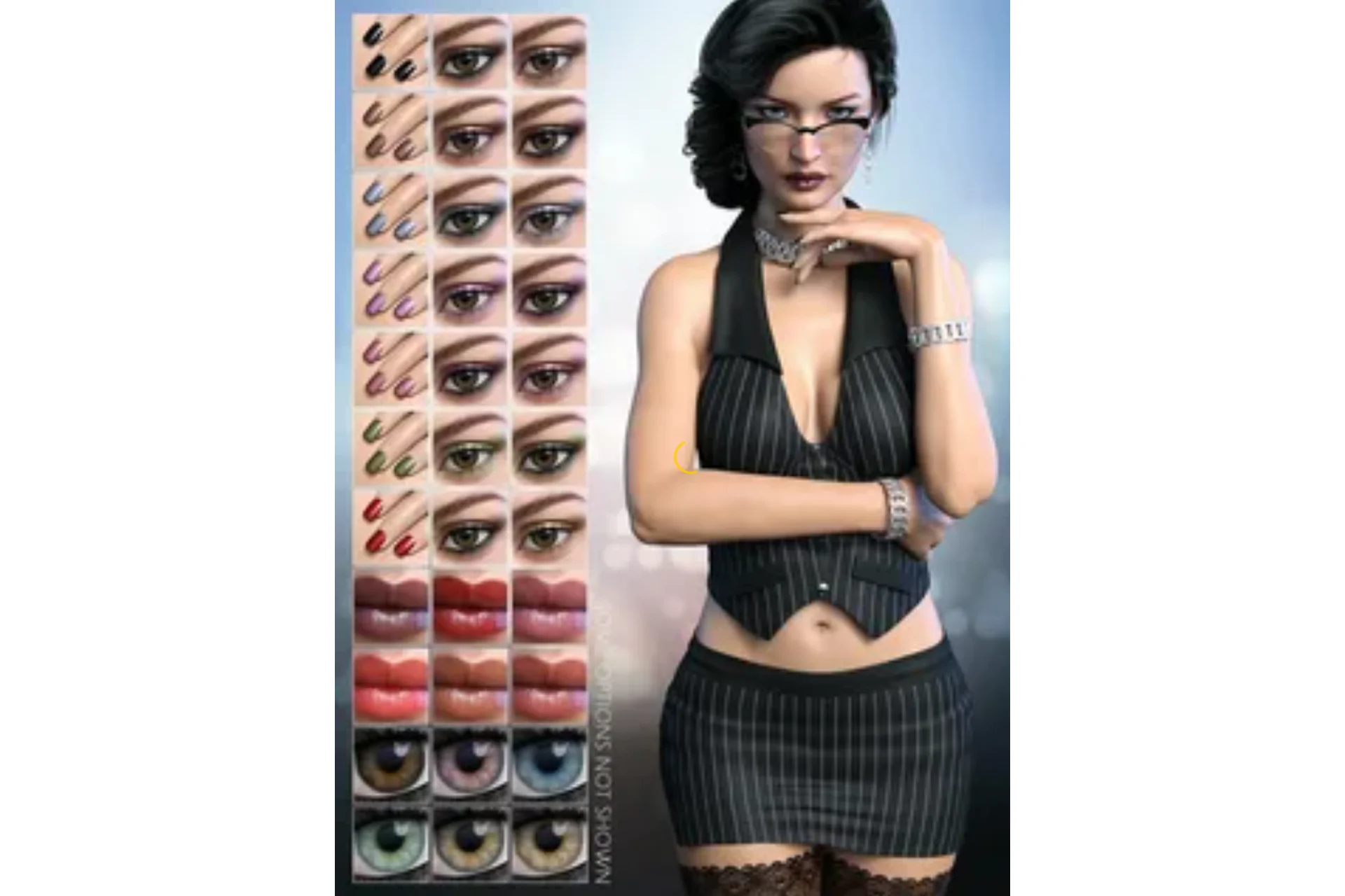 [Daz3D] FWSA Halina HD for Kalea 7 (Fred Winkler Art, Sabby), фото 1 из 1.