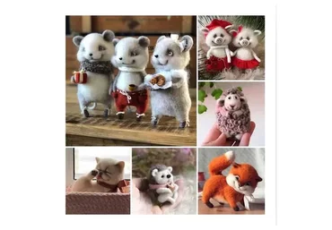 Сухое валяние с 0 (Светлана Игнатьева)