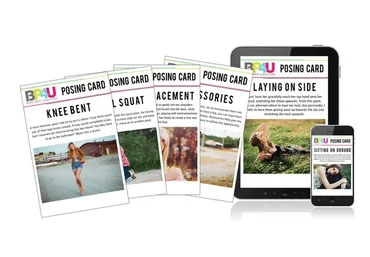 14 наборов карточек с позами для фотосъемки, на английском (BP4U)