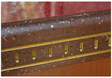 Столешницы с торцом из жидкого камня (Сергей Варламов)