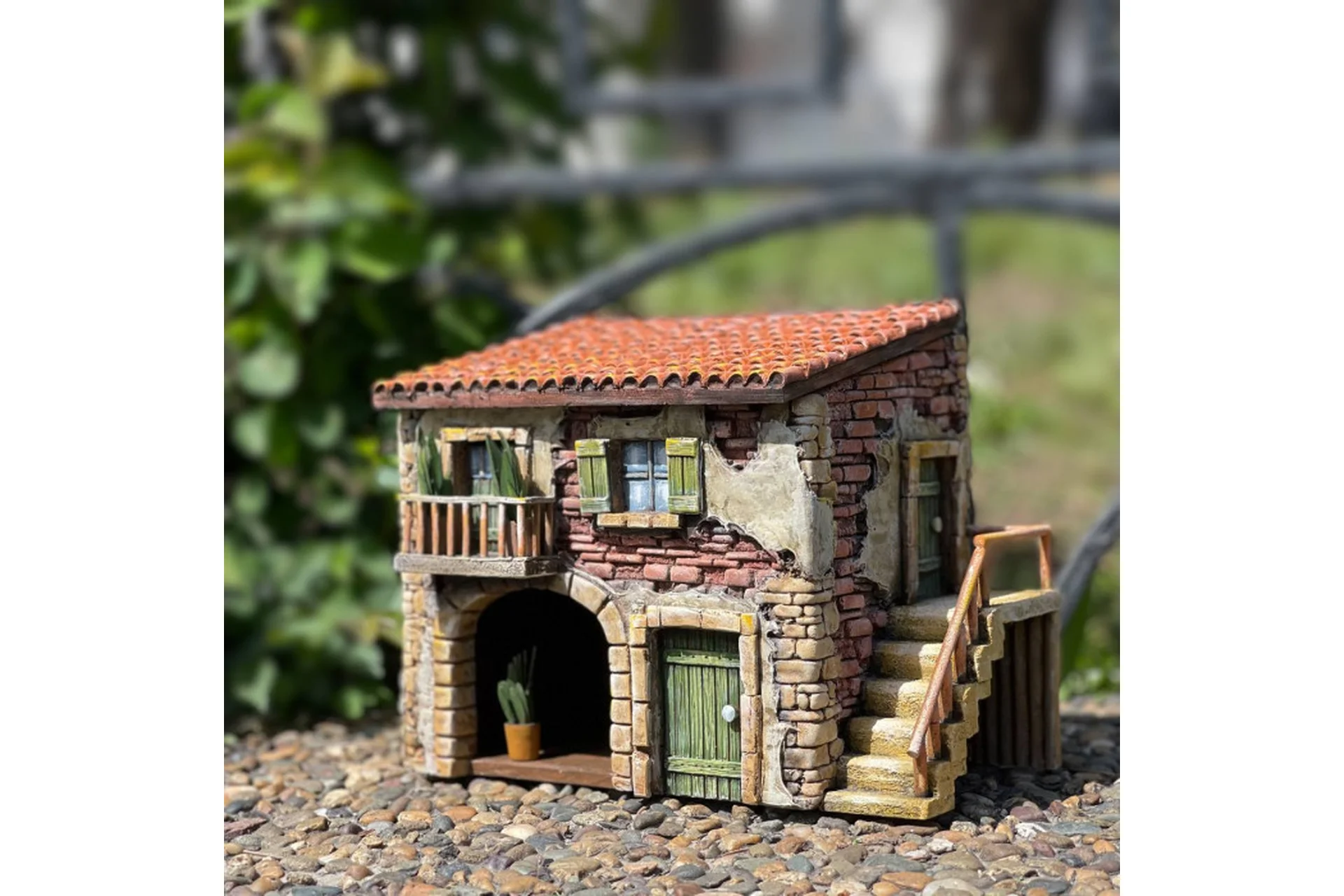 Мастер-класс 015. Старый дворик (Елена Раевская), фото 1 из 1.