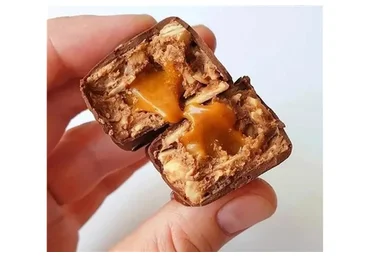 Батончик Рокс с начинкой из сливочной карамели (Ксения Бутолина)