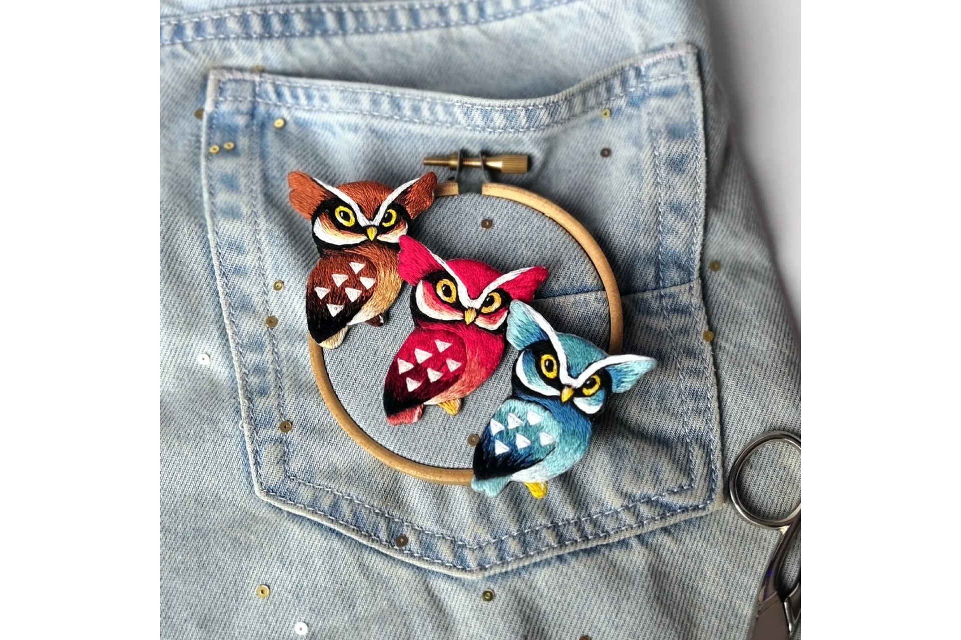 [Shivivka] Брошка «Сова» (Надя Шивик), фото 1 из 1.