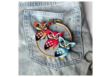 [Shivivka] Брошка «Сова» (Надя Шивик)