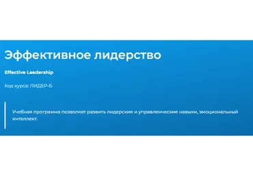 [Специалист] Эффективное лидерство (Ирина Костюк)