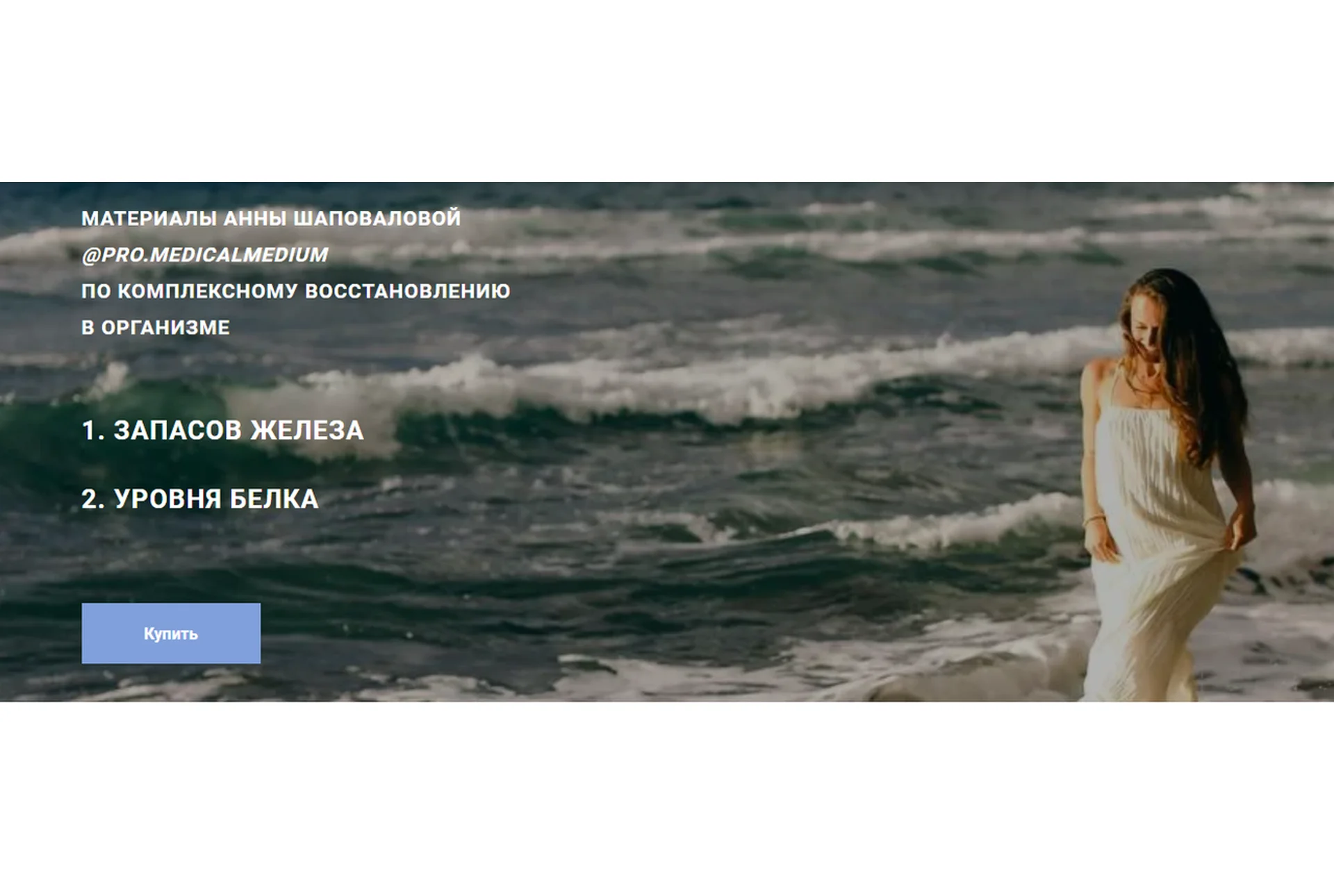 Руководство по комплексному восстановлению запасов железа и белка (Аня Шаповалова), фото 1 из 1.