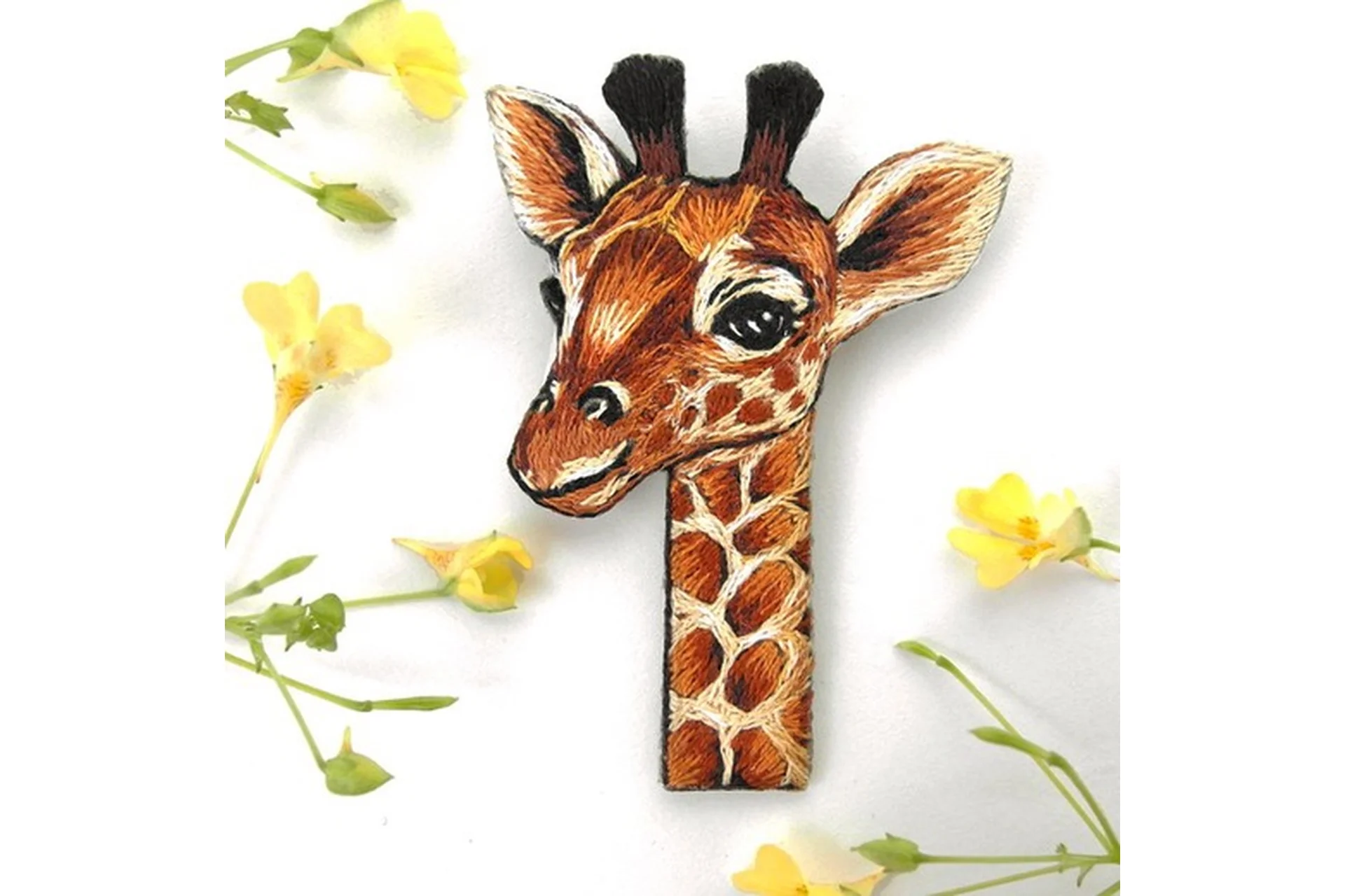 [Shivivka] Брошка «Жираф» (Надя Шивик), фото 1 из 1.
