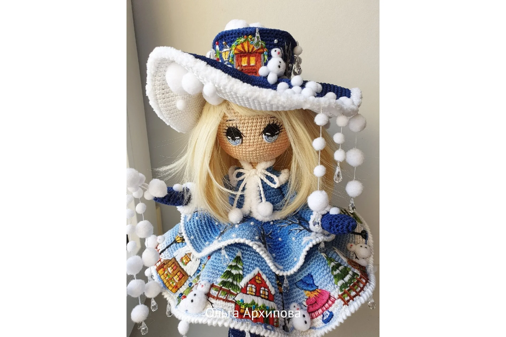 Куколка Зимушка из серии Времена года (Ольга Архипова), фото 1 из 1.