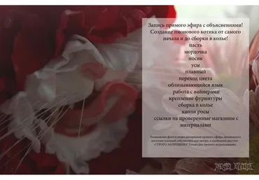 Мастер-класс по лепке мордочки кота. Стилизация (Эльвина Брестель)