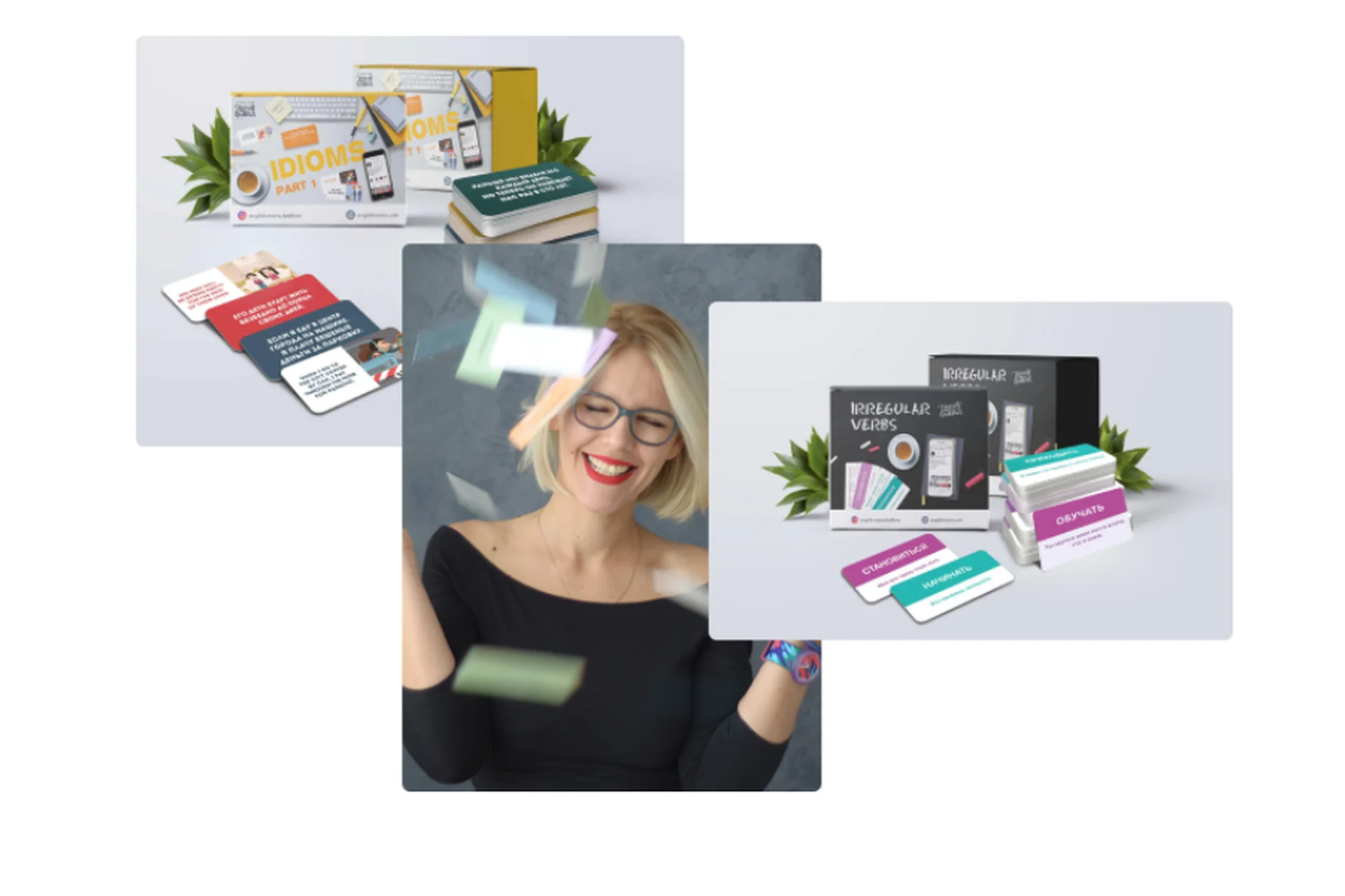 Карточки для изучающего английский язык (Мария Батхан), фото 1 из 1.