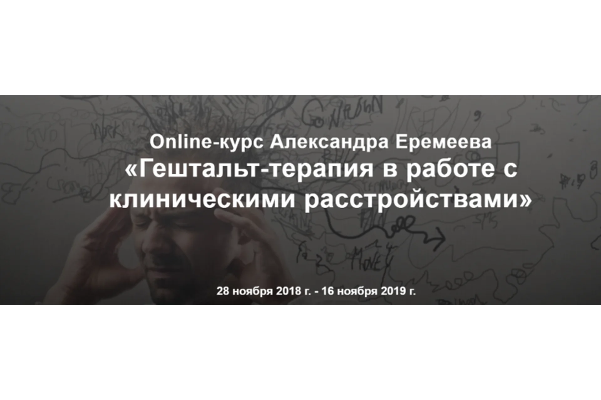 [МИГиП] Гештальт-терапия в работе с клиническими расстройствами, 2019 (Александр Еремеев), фото 1 из 1.