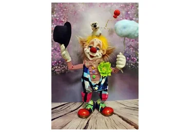 Кукольная композиция «Клоун Сеня» (Елена Лаврентьева)