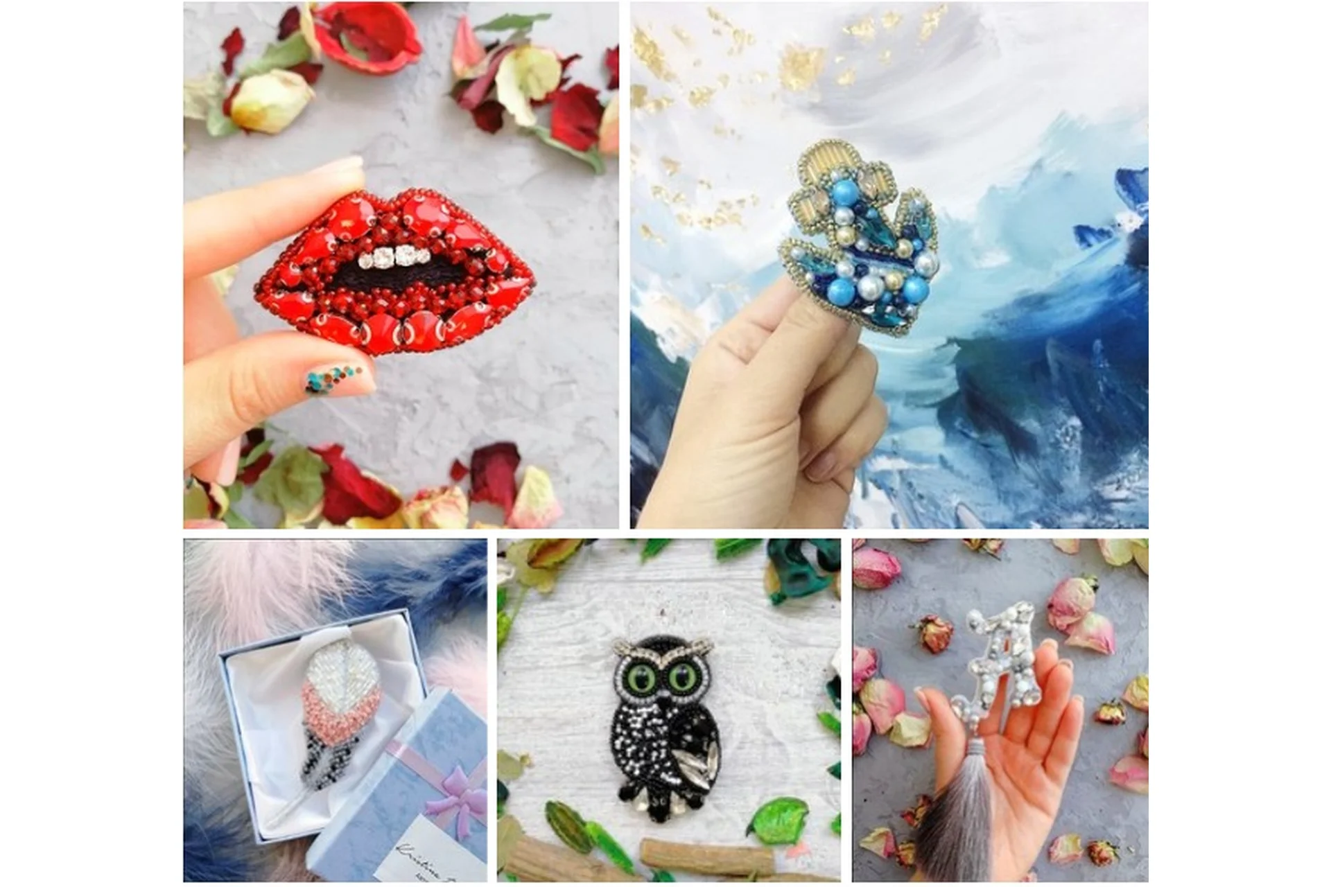 Школа создания украшений: Броши (Кристина Павлюченко), фото 1 из 1.