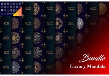 [Сreativefabrica] Luxury Mandala Bundle. Сборник роскошных мандал  (Best Bundle)