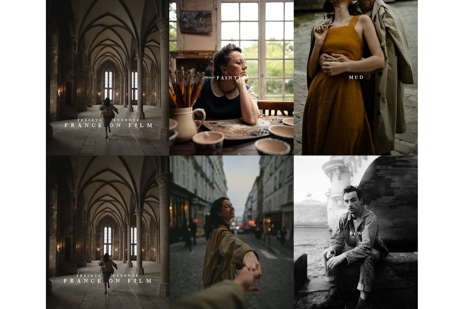 Атмосферные пленочные пресеты. France on Film Presets (Elle May), фото 1 из 1.