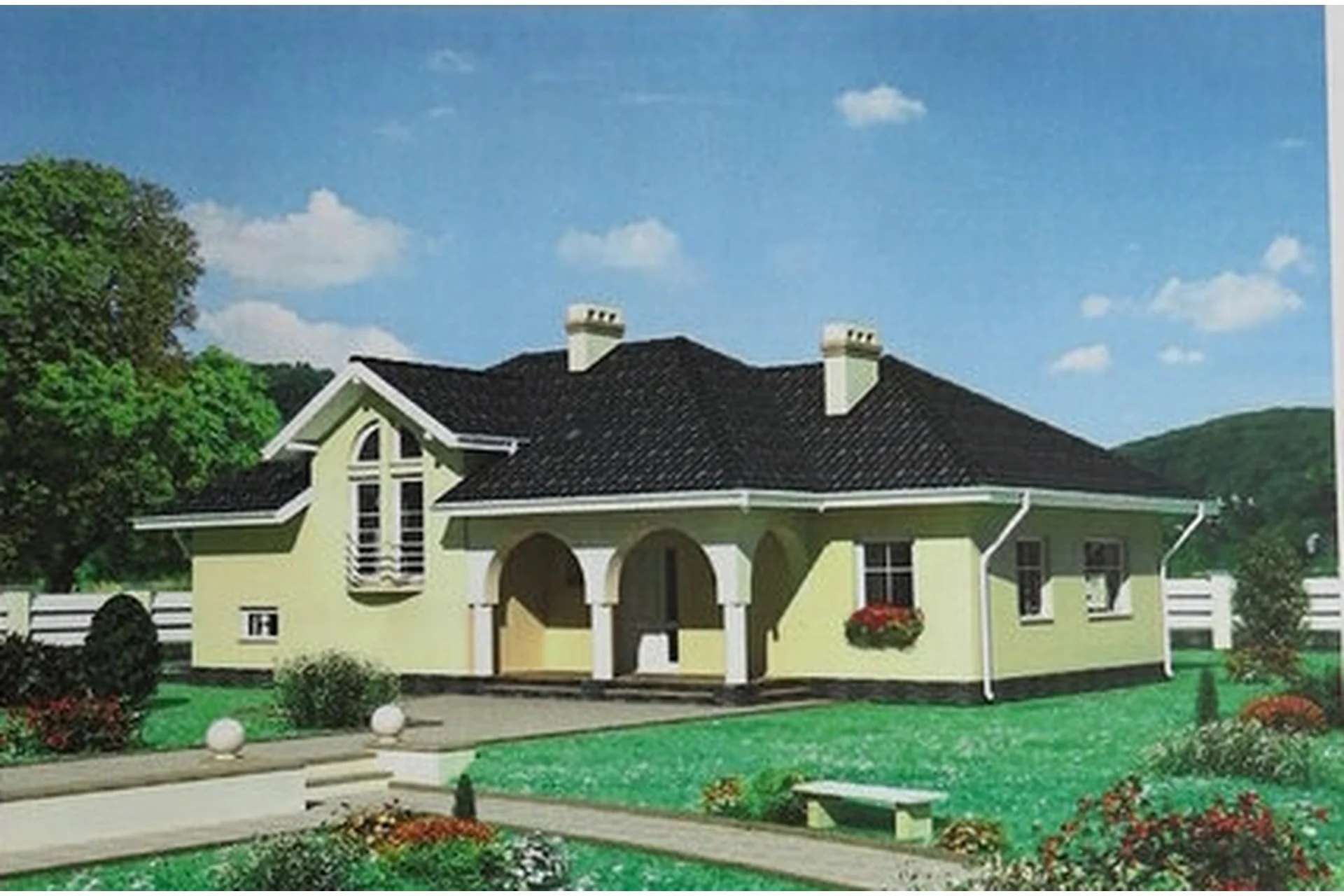 [VolmarSoft] Готовый проект коттеджа Magnolia, фото 1 из 1.