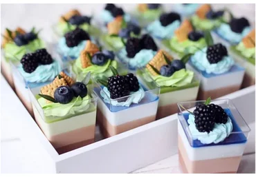 [Nezabudka Cake] Бисквитно-муссовые трайфлы. Обе части (Алина Селиванова)