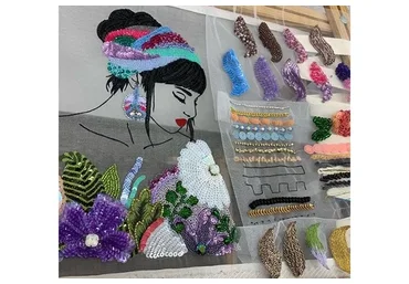 [Школа вышивки] Вышивка люневильским крючком (Виктория Бойко)