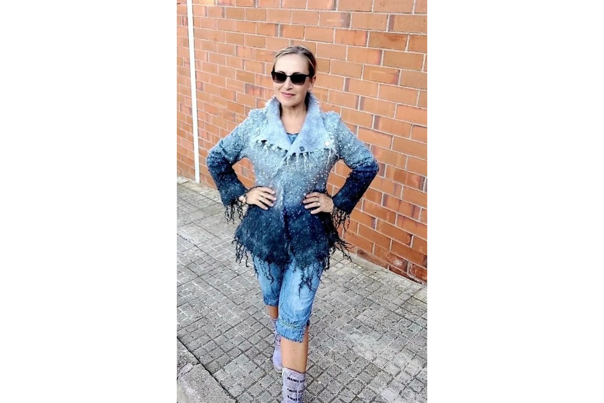 [Школа Войлока Онлайн] Жакет «Радость» (Марта Дорофеева), фото 1 из 1.