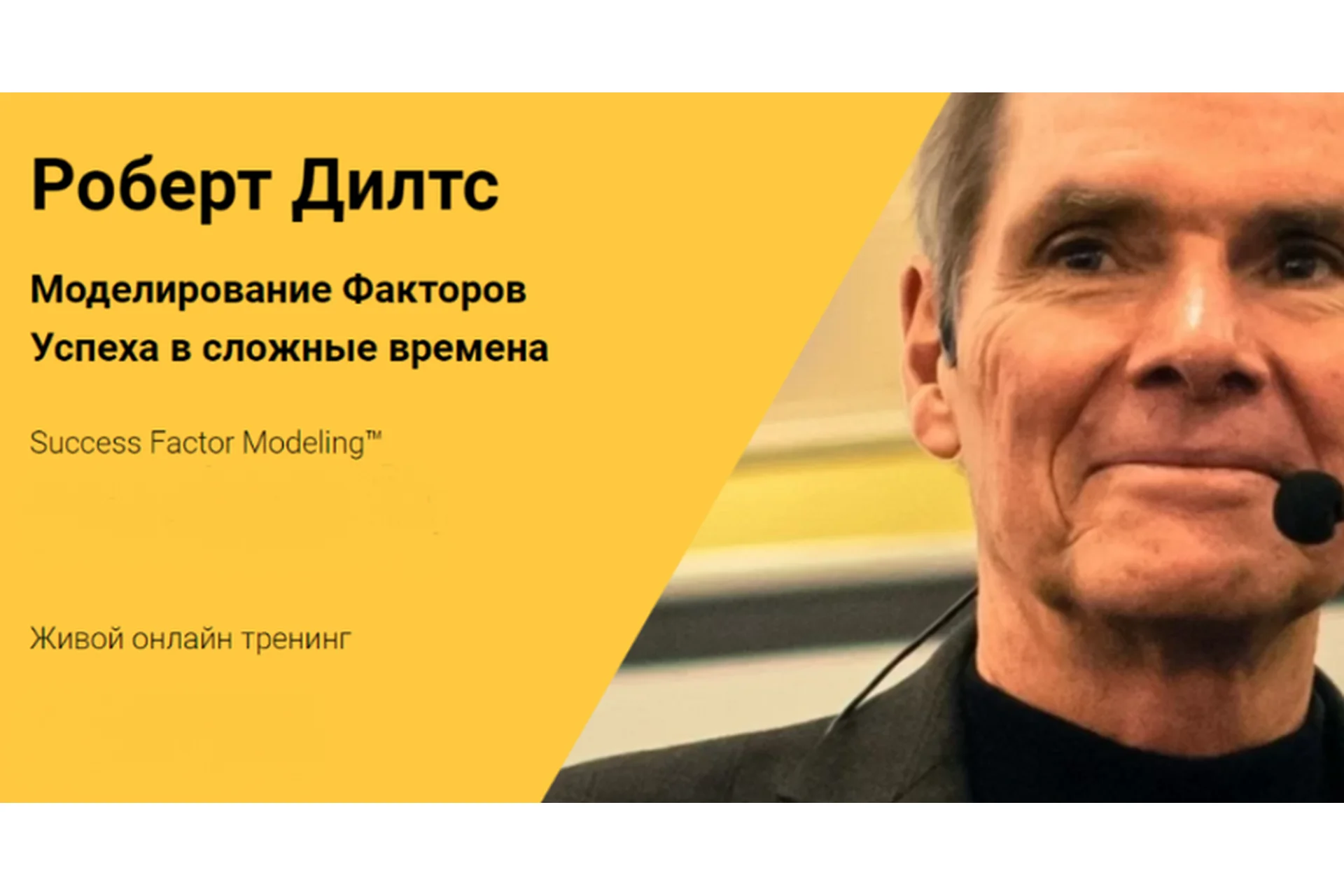 Моделирование Факторов Успеха в сложные времена (Роберт Дилтс), фото 1 из 1.