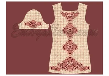 [embgallery] Дизайн машинной вышивки «Магия» ришелье