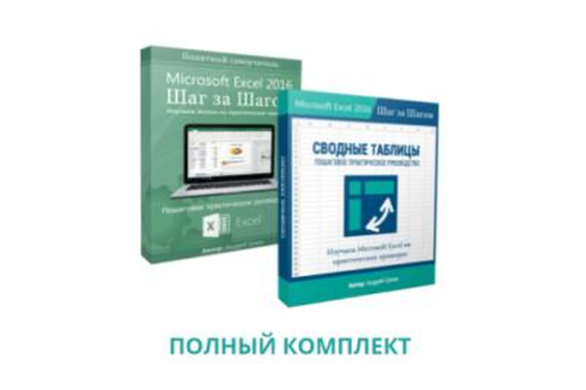 Microsoft Excel 2016 Шаг за Шагом. Базовый + Сводные таблицы (Андрей Сухов), фото 1 из 1.