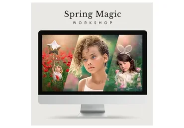 Создание весенних фото. Spring Magic Workshop (Ashlyn Mae)