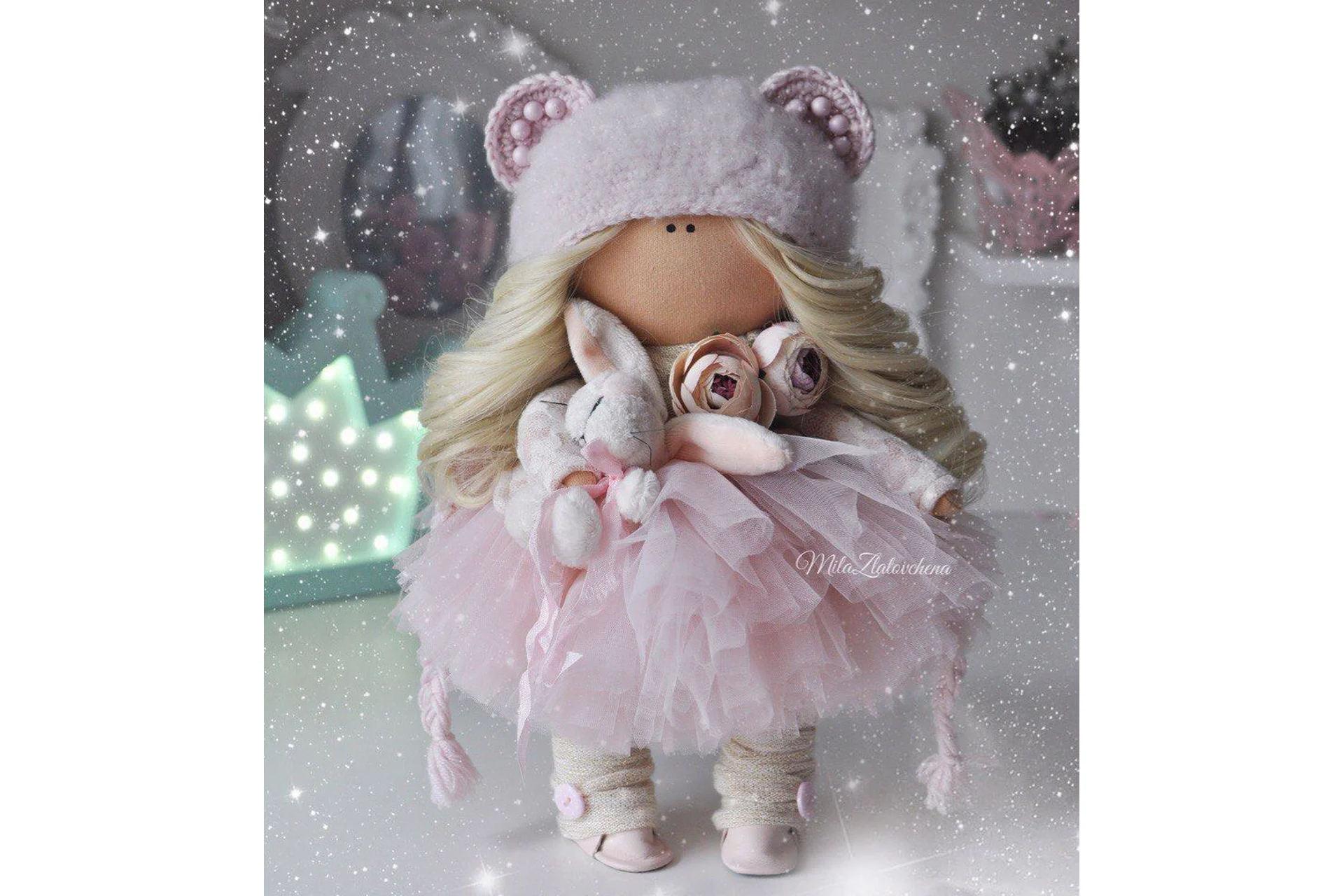 Интерьерная кукла 30 см (Мила Златовчена), фото 1 из 1.