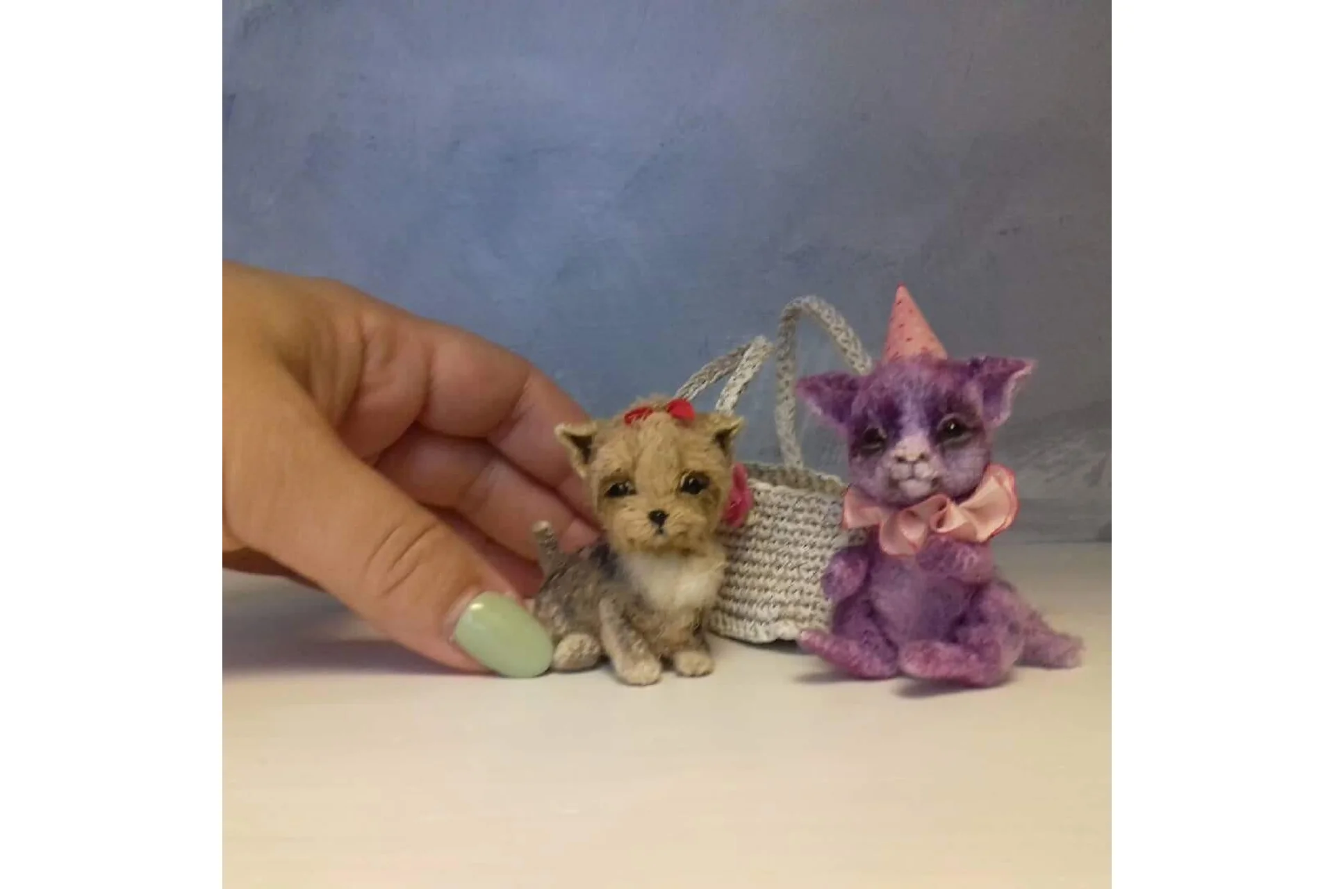 Миниатюра на основе вязаных элементов. 1 модуль (Наташа Косова), фото 1 из 1.