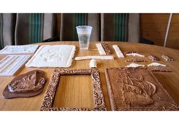 [МастерДадо] Технология Древесно-гипсовая паста