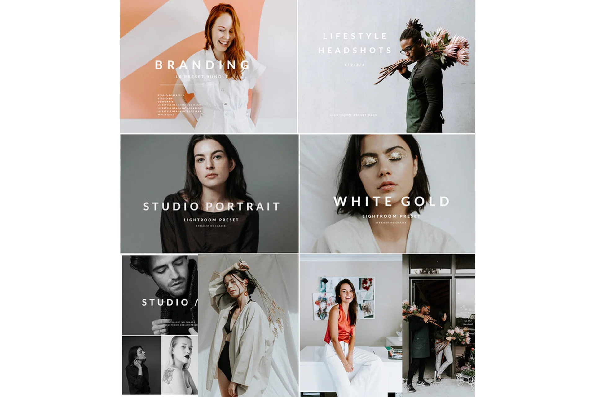Пресеты для брендинга. Branding LR preset Bundle (Jenny Wu), фото 1 из 1.