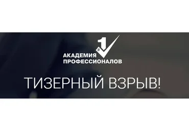 [Академия Профессионалов №1] Тизерный взрыв (Владимир Белозеров)