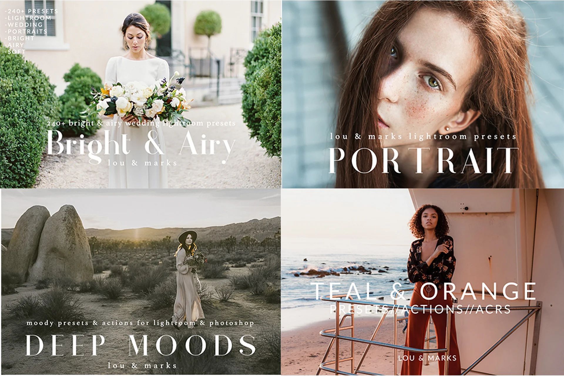 Коллекция пресетов, 6 наборов (Lou&Marks), фото 1 из 1.