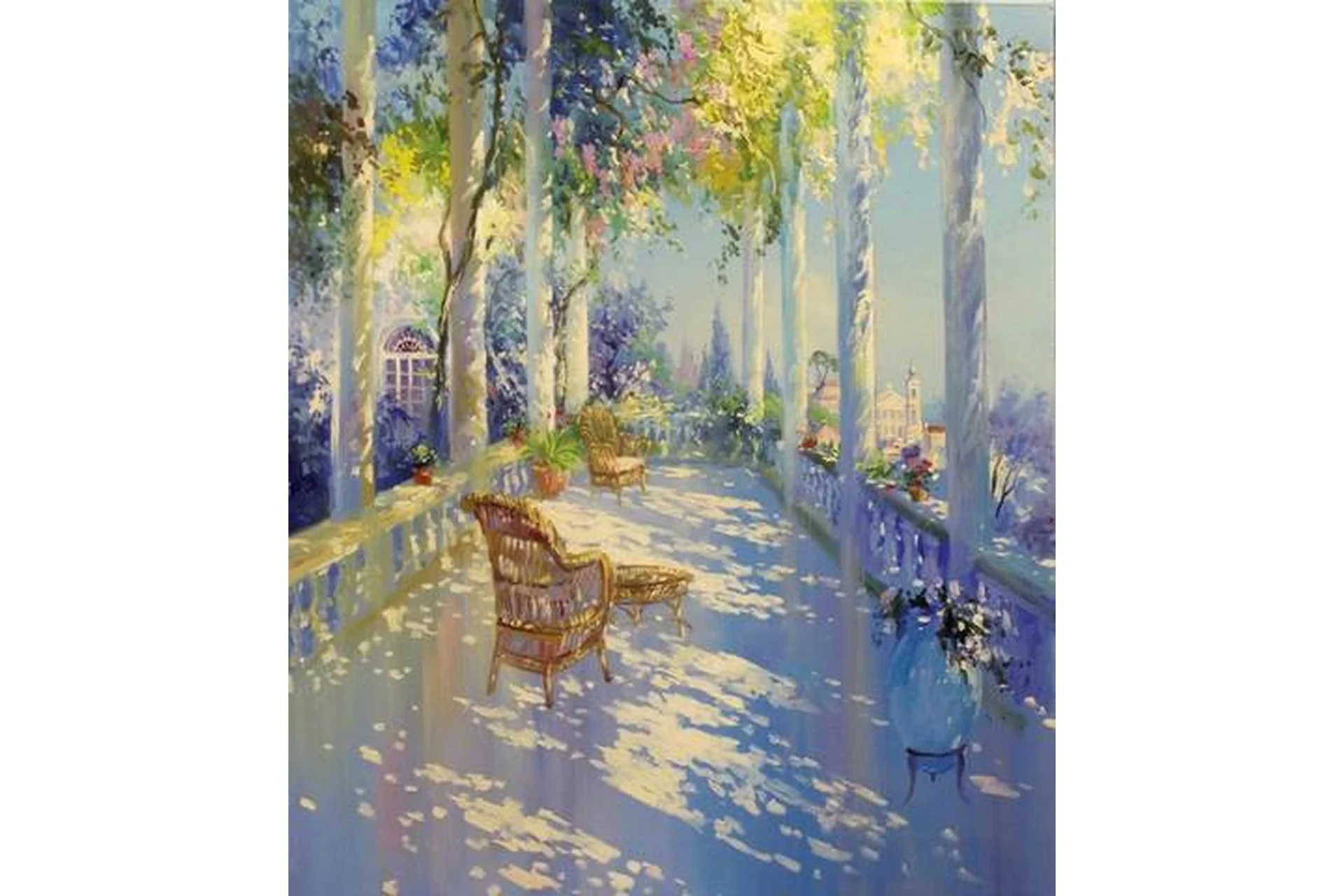 [Школа импрессионизма] Солнечный день (Игорь Сахаров), фото 1 из 1.