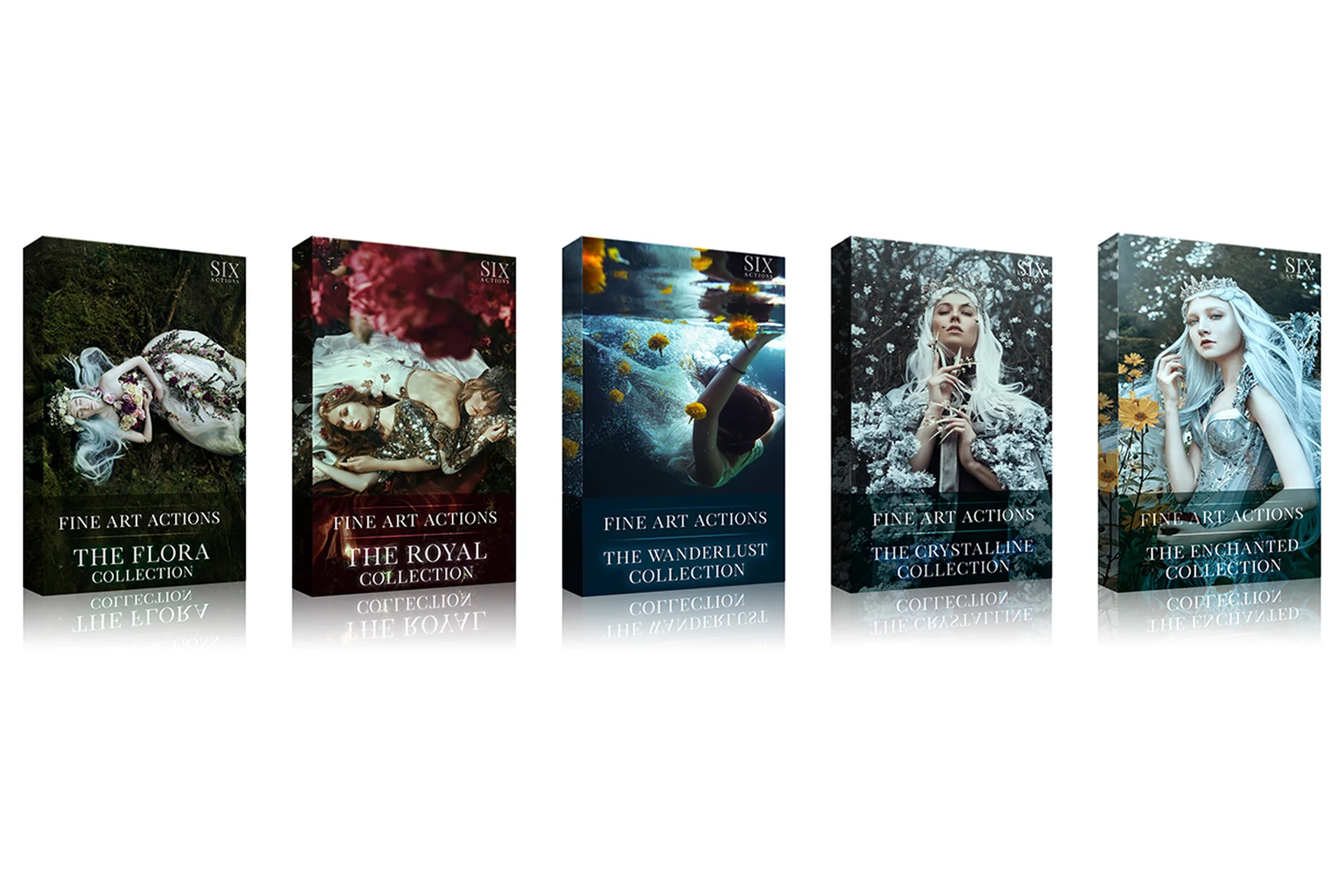 [Fine Art Actions] Набор экшенов для Фотошопа. The Fine Art Bundle + PSD, фото 1 из 1.