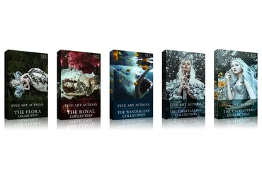 [Fine Art Actions] Набор экшенов для Фотошопа. The Fine Art Bundle + PSD