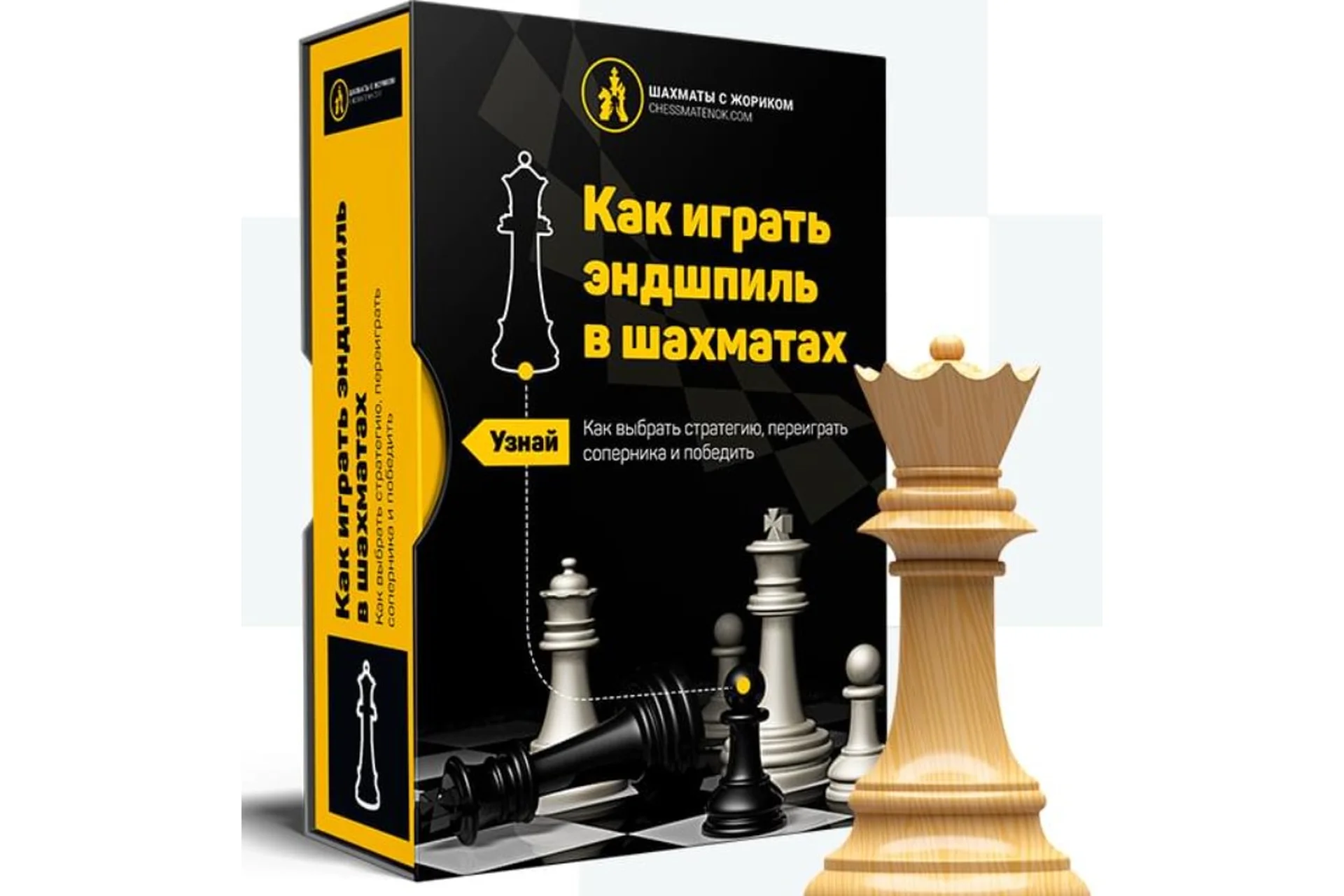 [Шахматы с Жориком] Как играть эндшпиль в шахматах (Роман Ежов), фото 1 из 1.