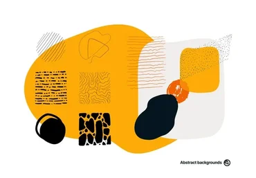 [Getillustrations] Abstract Shapes. 72 illustrations elements