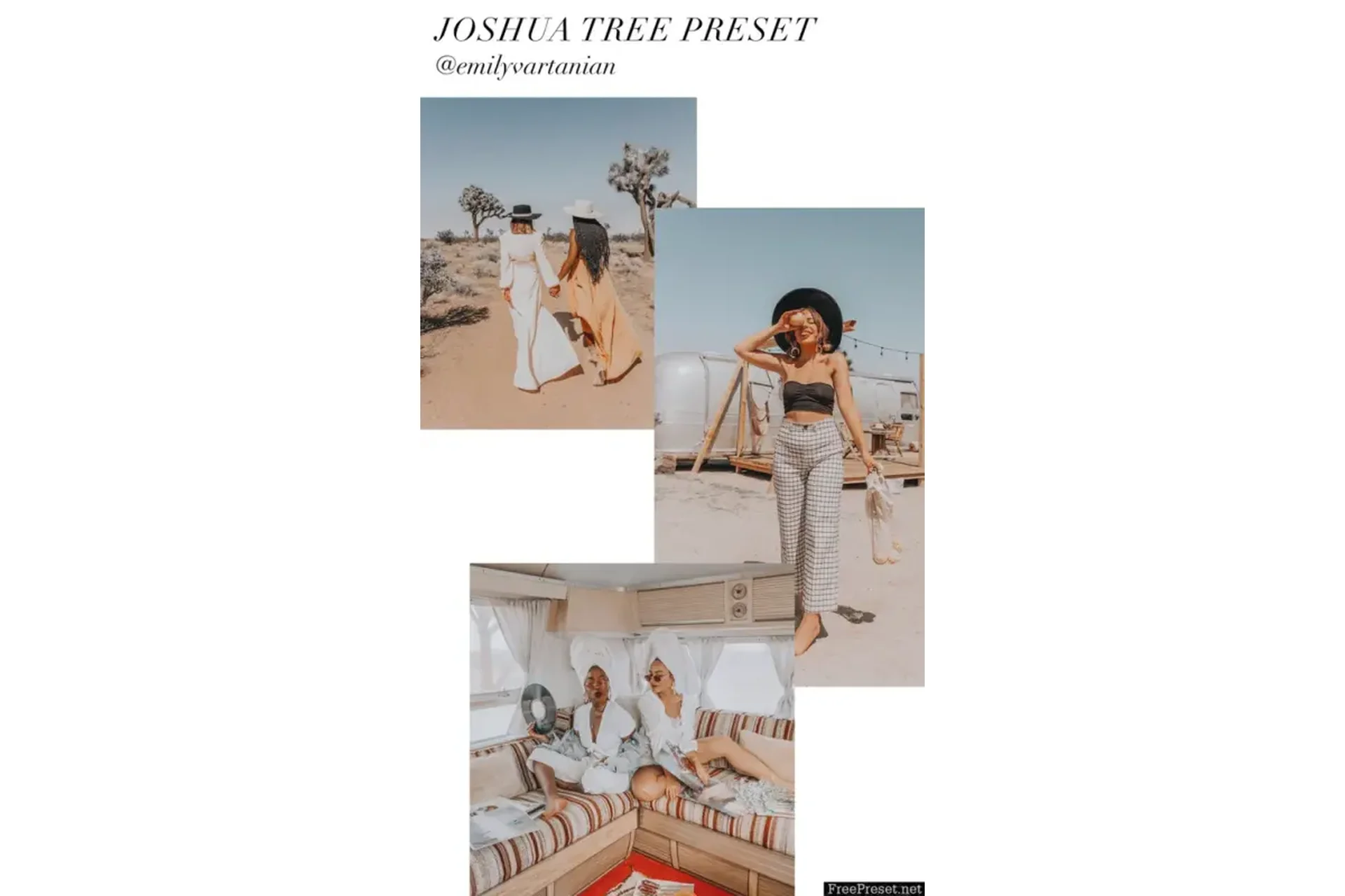 Пресет Lightroom Joshua Tree Preset (Emily Vartanian), фото 1 из 1.