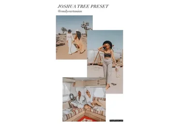 Пресет Lightroom Joshua Tree Preset (Emily Vartanian)